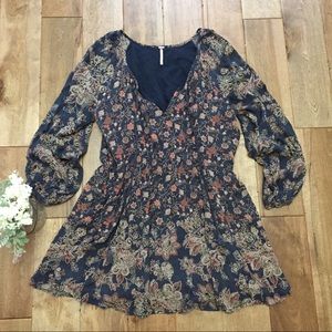 Free people boho floral dress